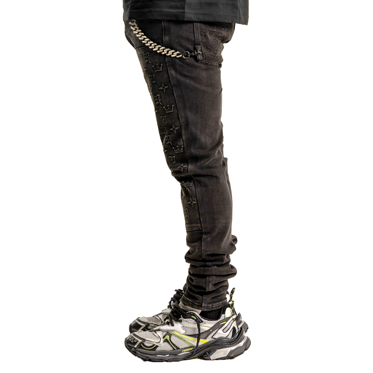 RVR 'REVEER' ML-05 BLACK WASH CARPENTER DENIM