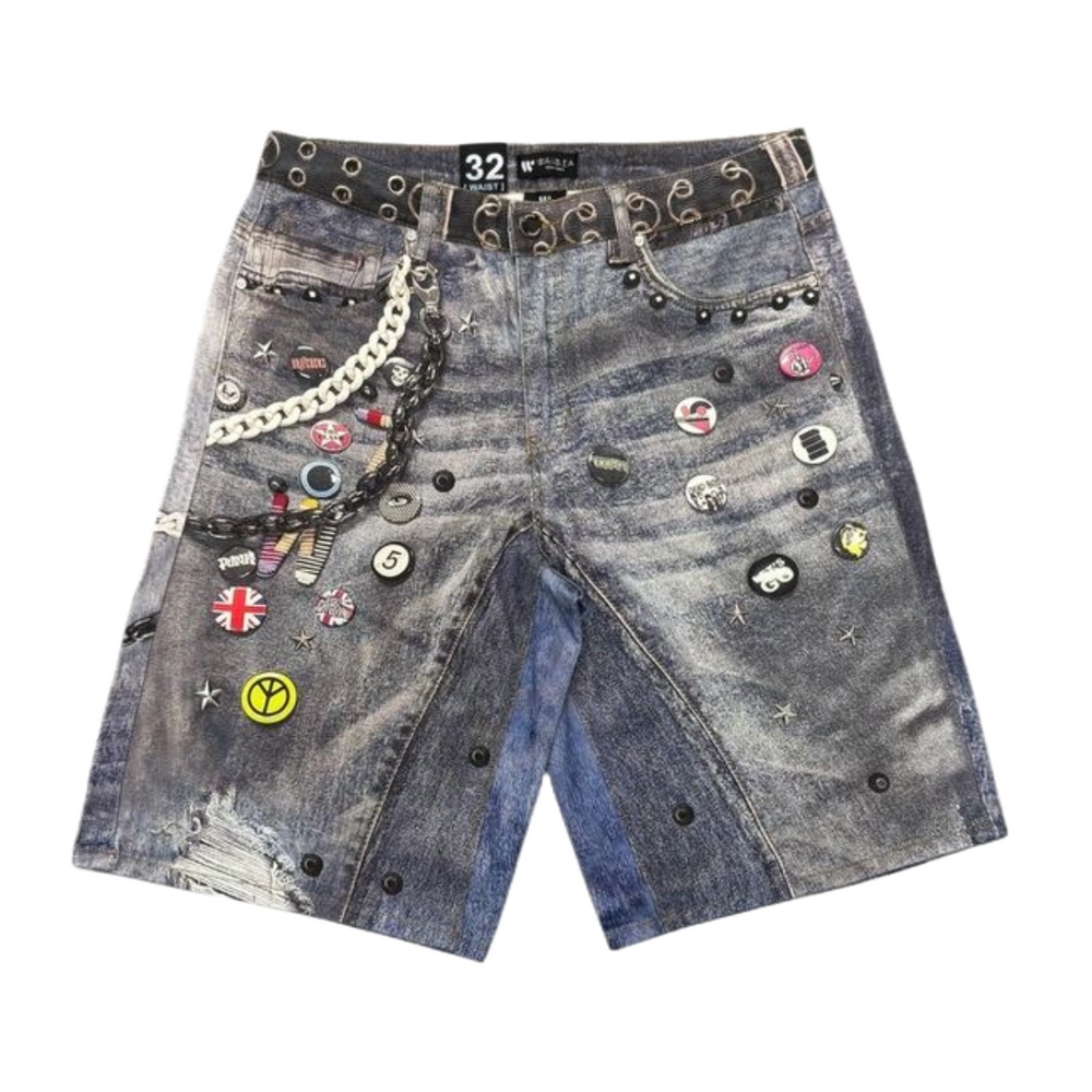 WAIMEA 'PINS' BLUE WASH DENIM