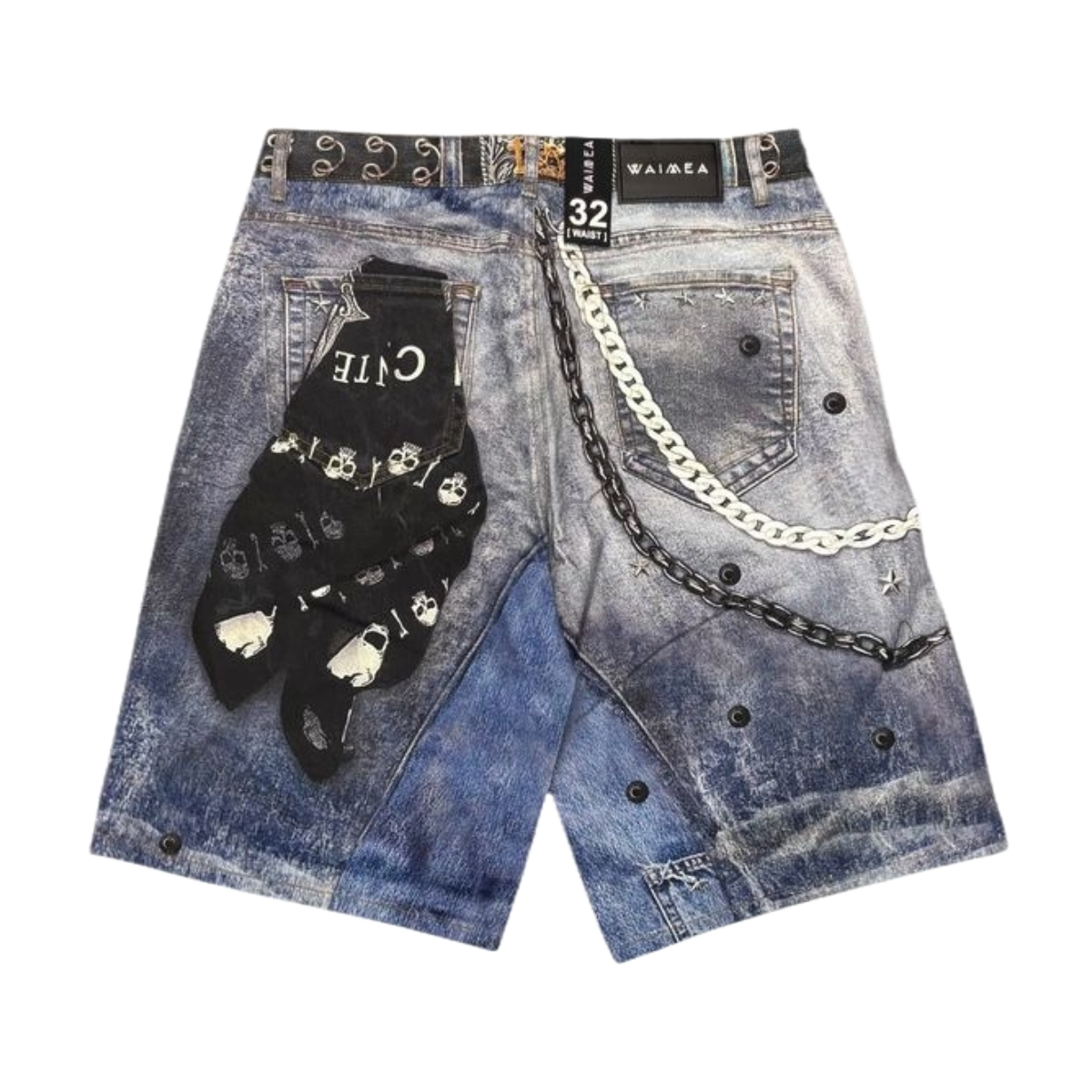 WAIMEA 'PINS' BLUE WASH DENIM