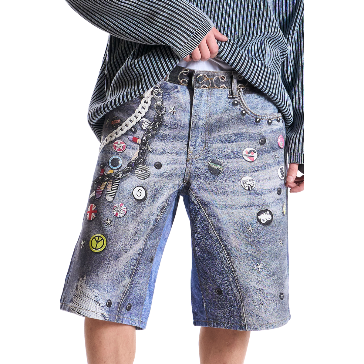 WAIMEA 'PINS' BLUE WASH DENIM