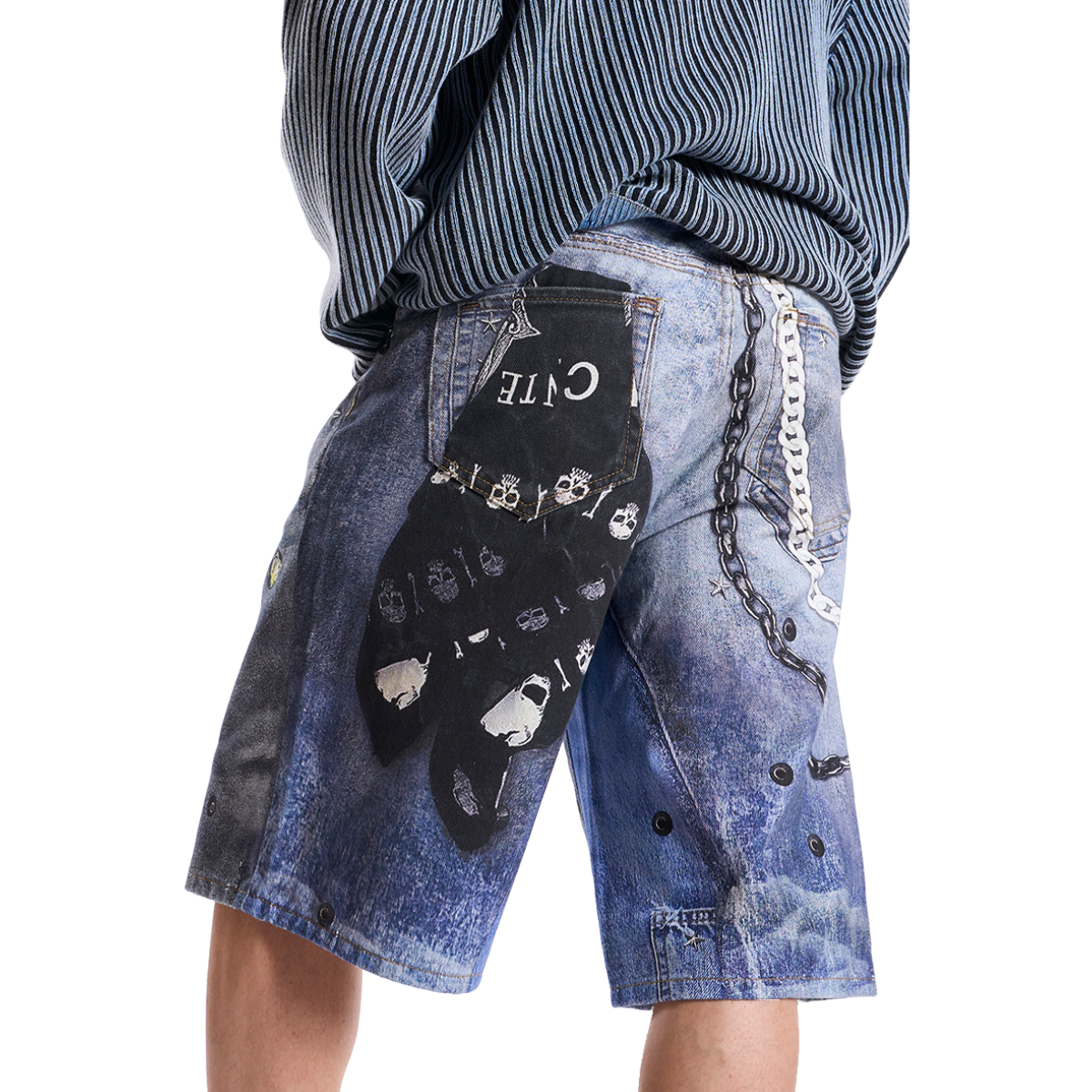 WAIMEA 'PINS' BLUE WASH DENIM