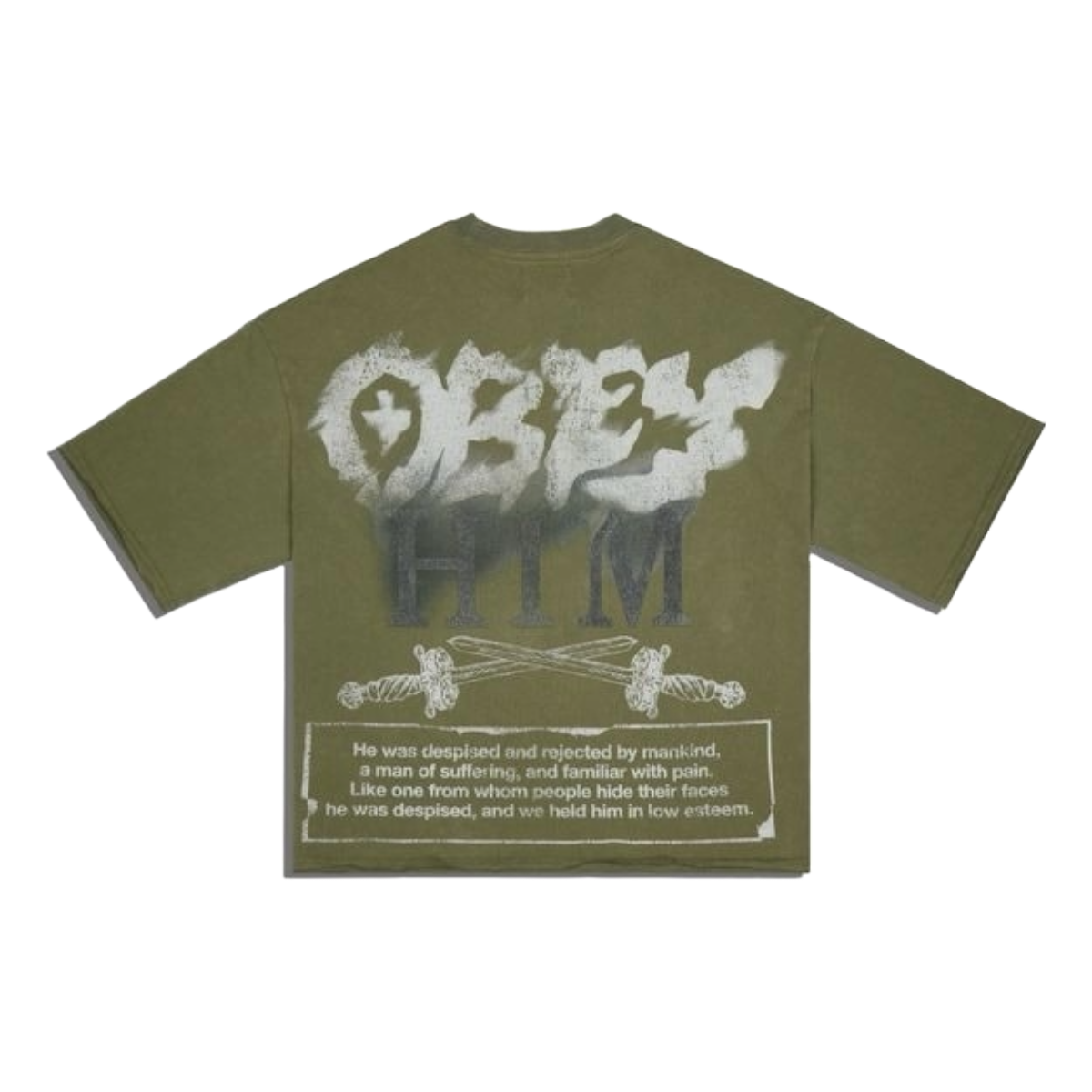 GFTD OBEY TEE - OLIVE