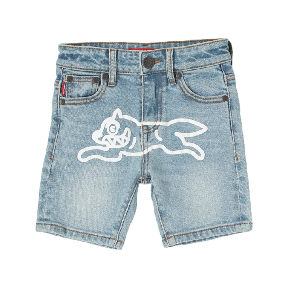 ICKIDS RUNNING BLUE JEAN SHORTS