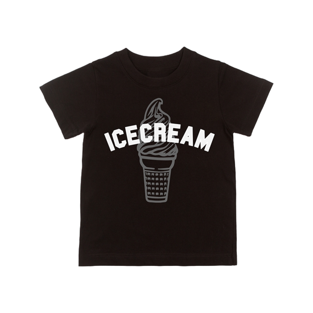 ICKIDS THE CONE SS TEE - BLACK