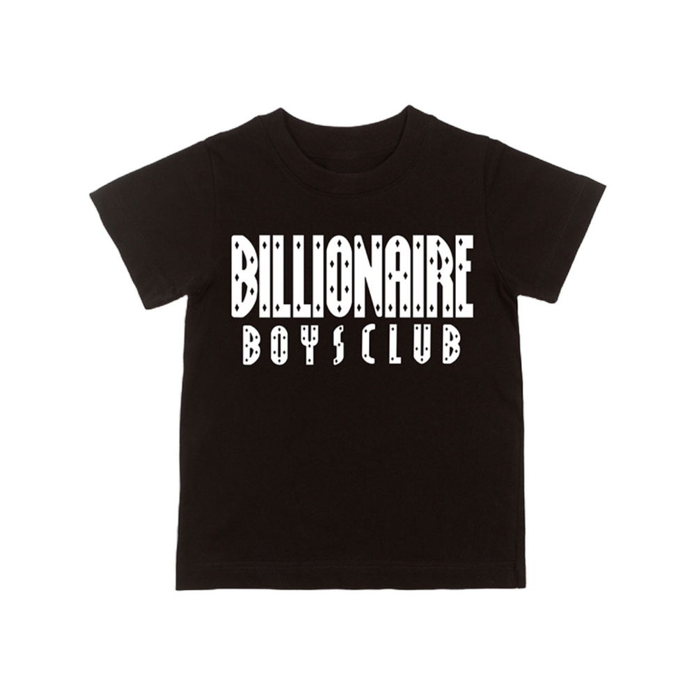 BBKIDS BILLIONARE TEE - BLACK