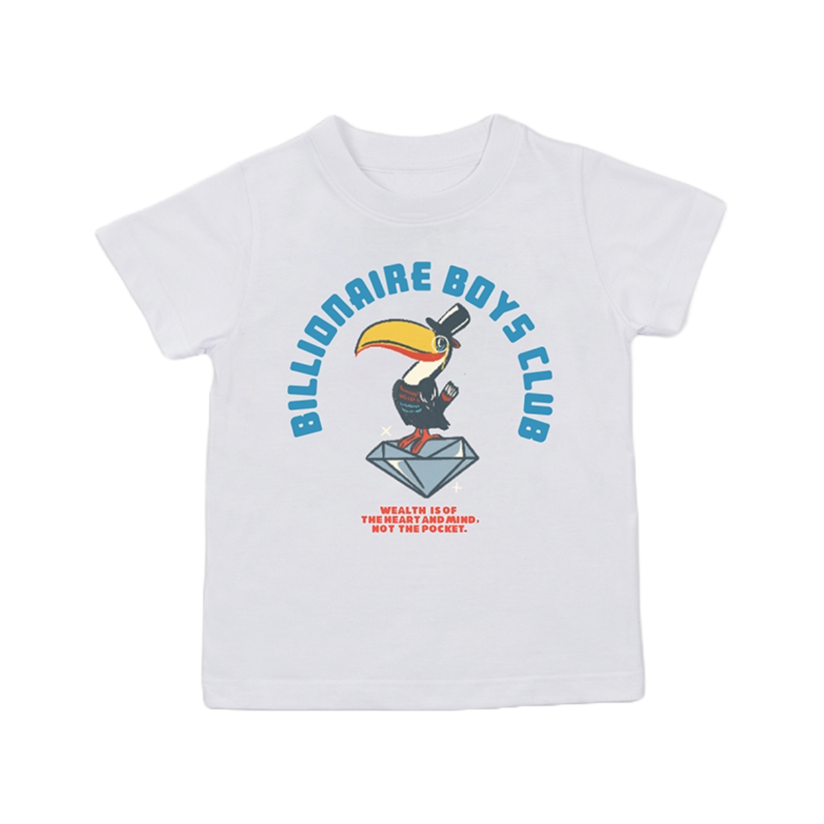 BBKIDS WEALTH SS TEE - WHITE