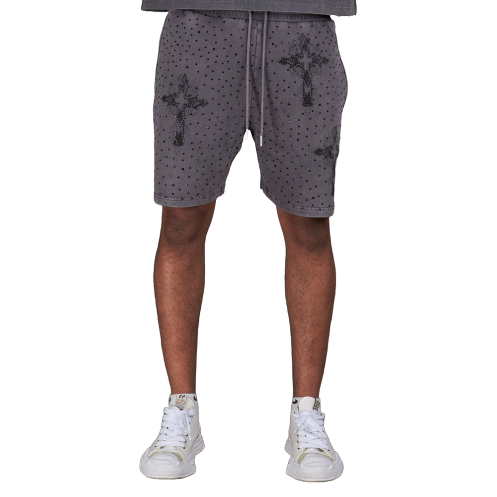 NME 'ARVIN' SHORTS - GREY