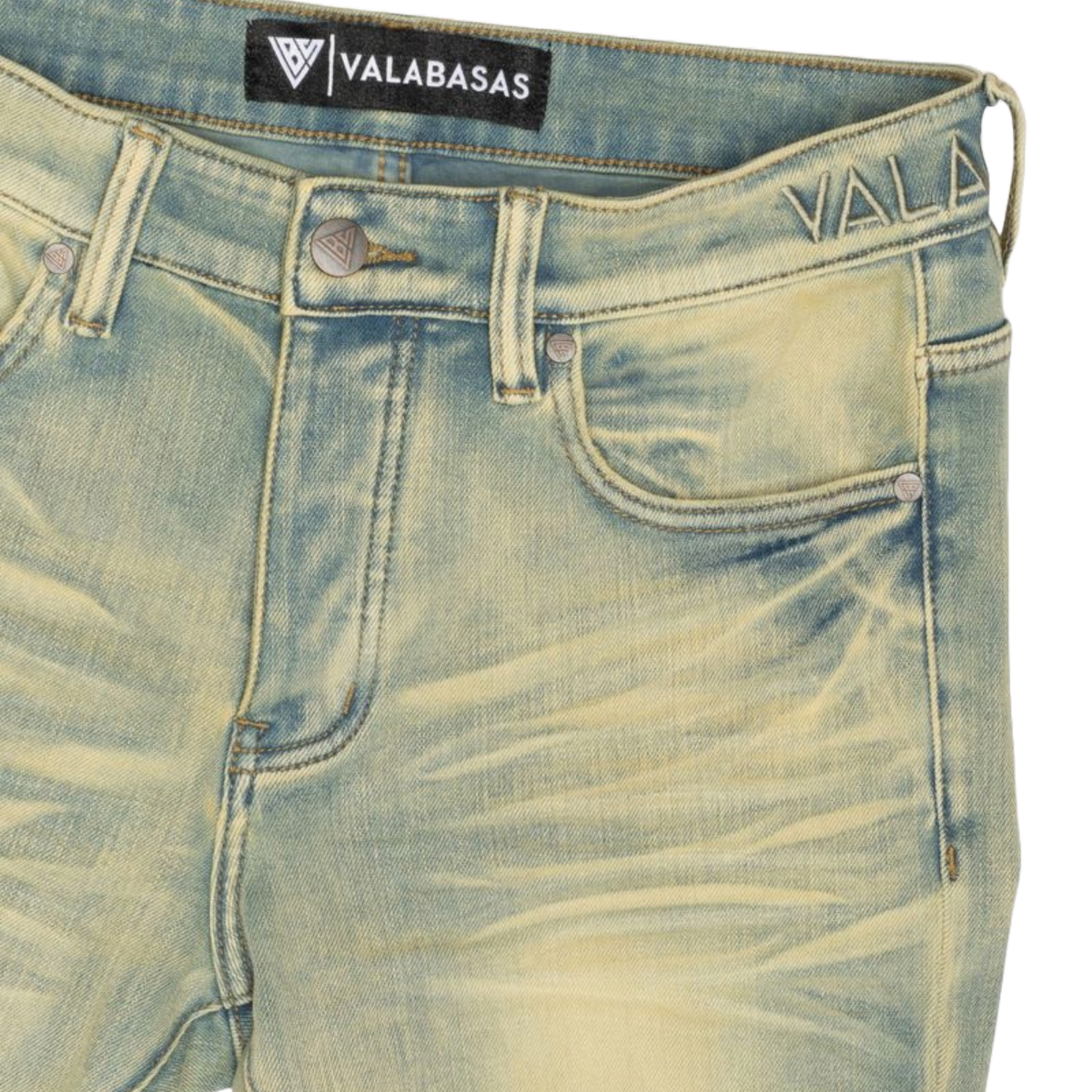 "MR.SLIM" VINTAGE WASH 4 WAY STRETCH SLIM FIT JEAN