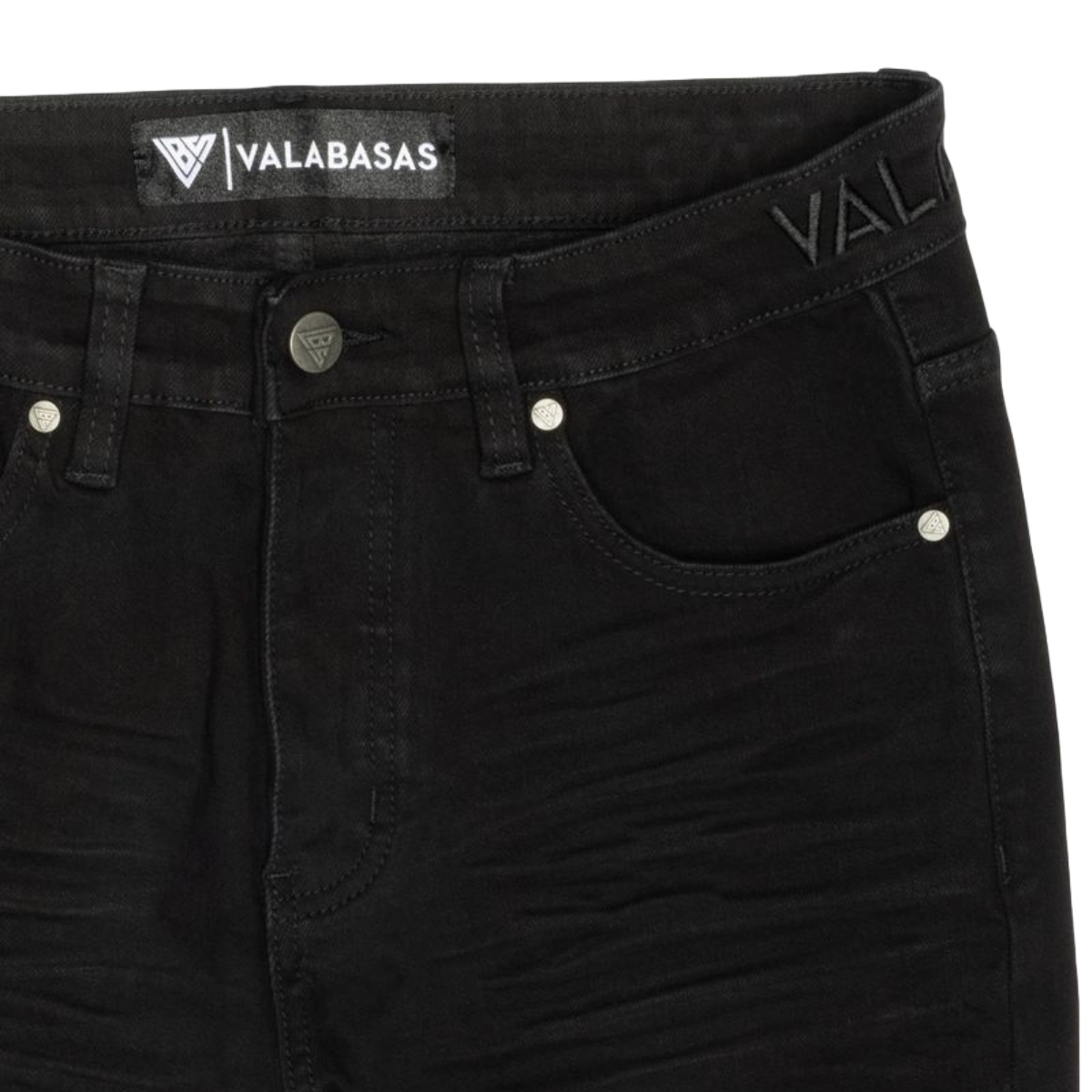 "MR.SLIM" JET BLACK 4 WAY STRETCH SLIM FIT JEAN