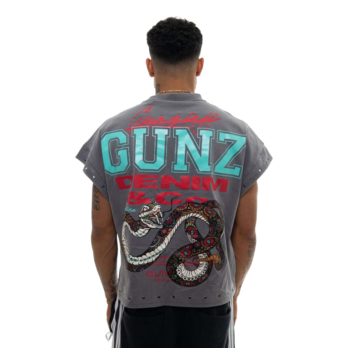 GUNZINII 'JE TAIME' SLEEVELESS TEE