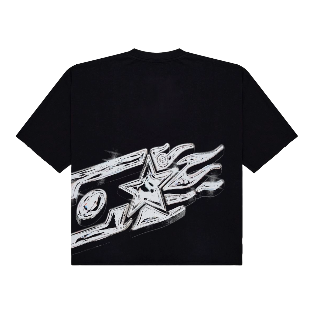 SANITY 'KEFFIYEH' TEE - BLACK