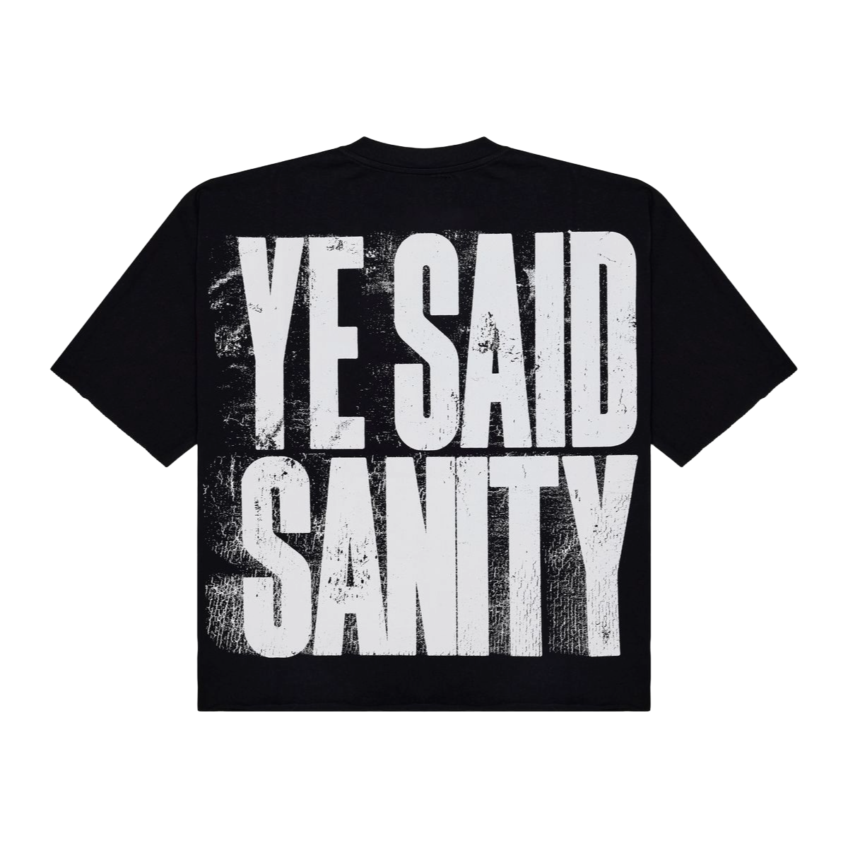 SANITY 'RIOT' TEE - BLACK