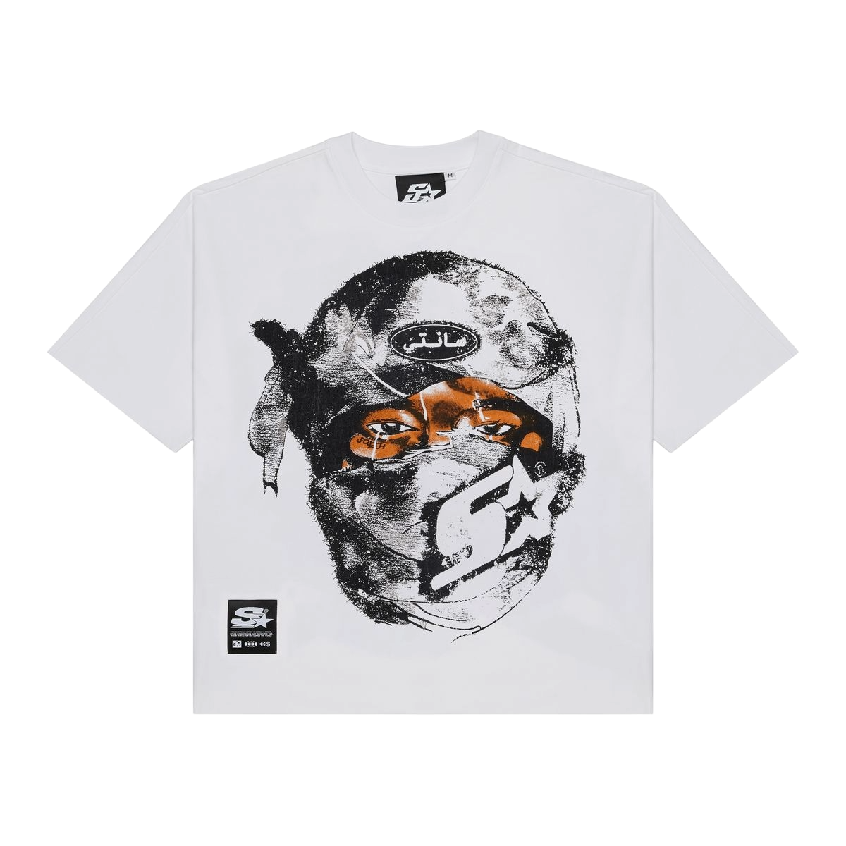 SANITY 'CLASH' TEE - WHITE