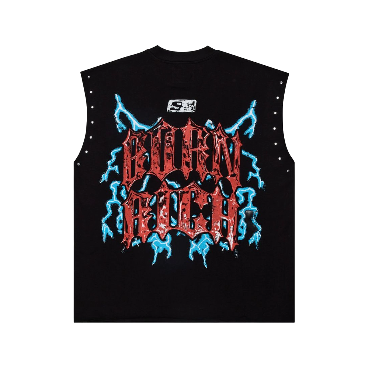 SANITY 'BORN RICH' TEE - BLACK