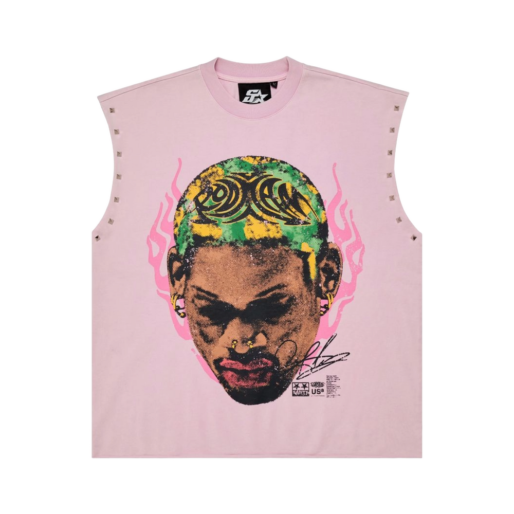 SANITY 'ICON IVING' SL TEE - PINK