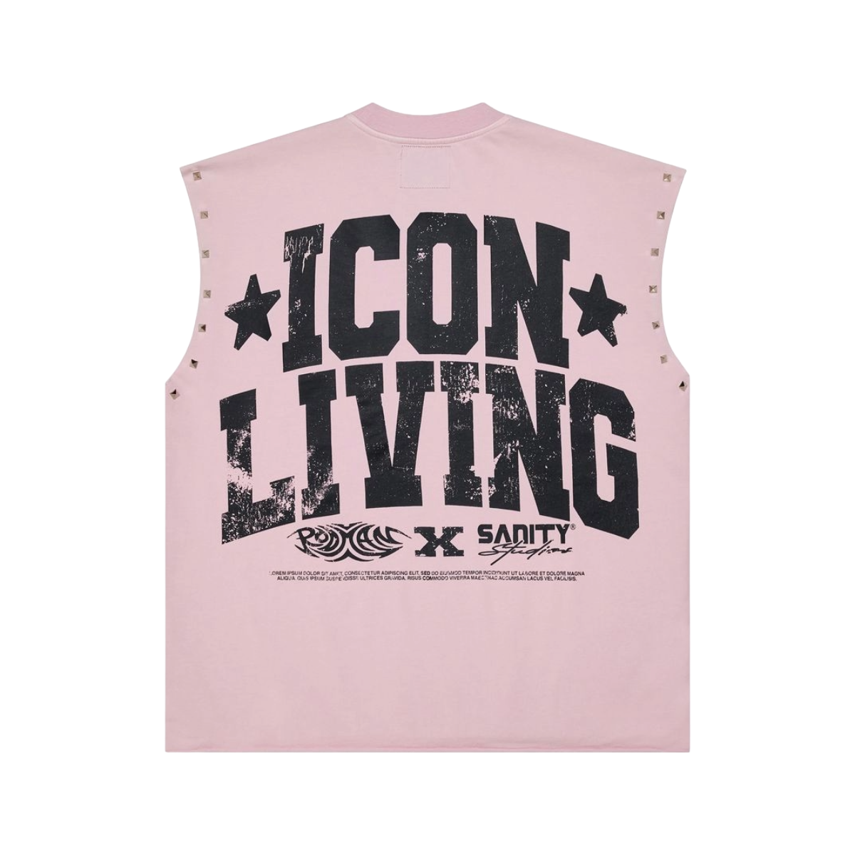 SANITY 'ICON IVING' SL TEE - PINK