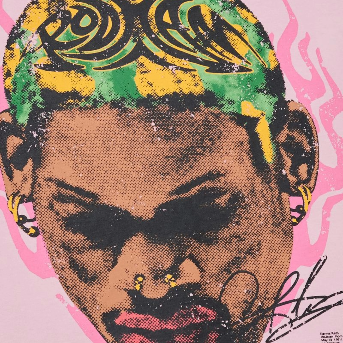 SANITY 'ICON IVING' SL TEE - PINK