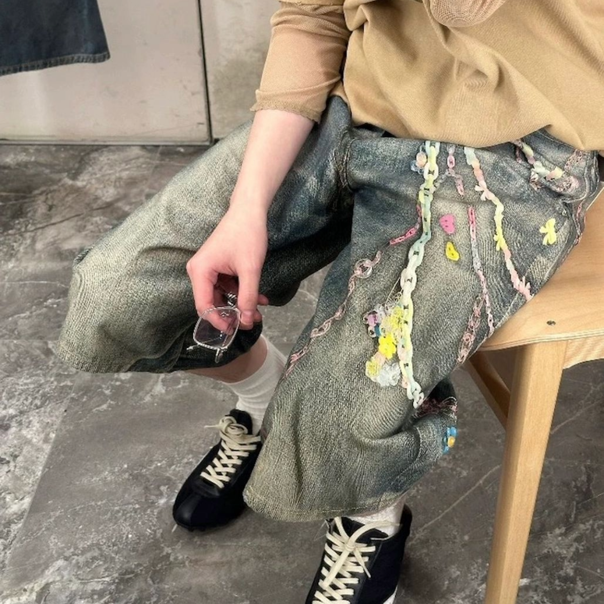 UNDVLPD LUCKY DENIM SHORTS