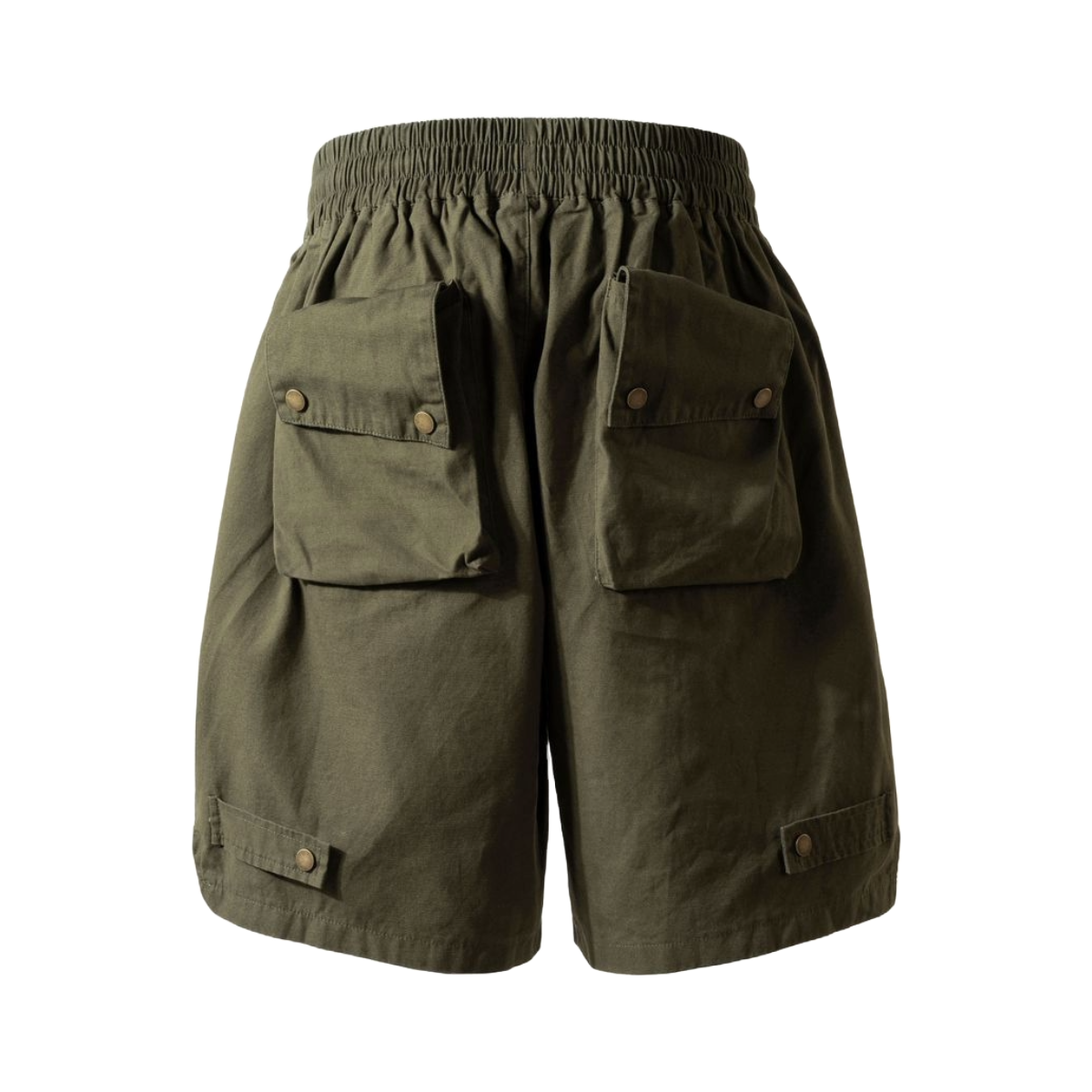 UNDVLPD OLIVE MULTI CARGO SHORTS