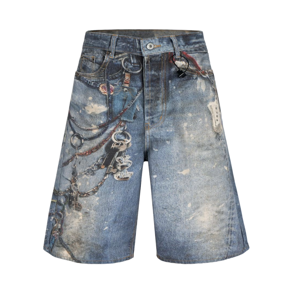 UNDVLPD LOCKSMITH DENIM SHORTS