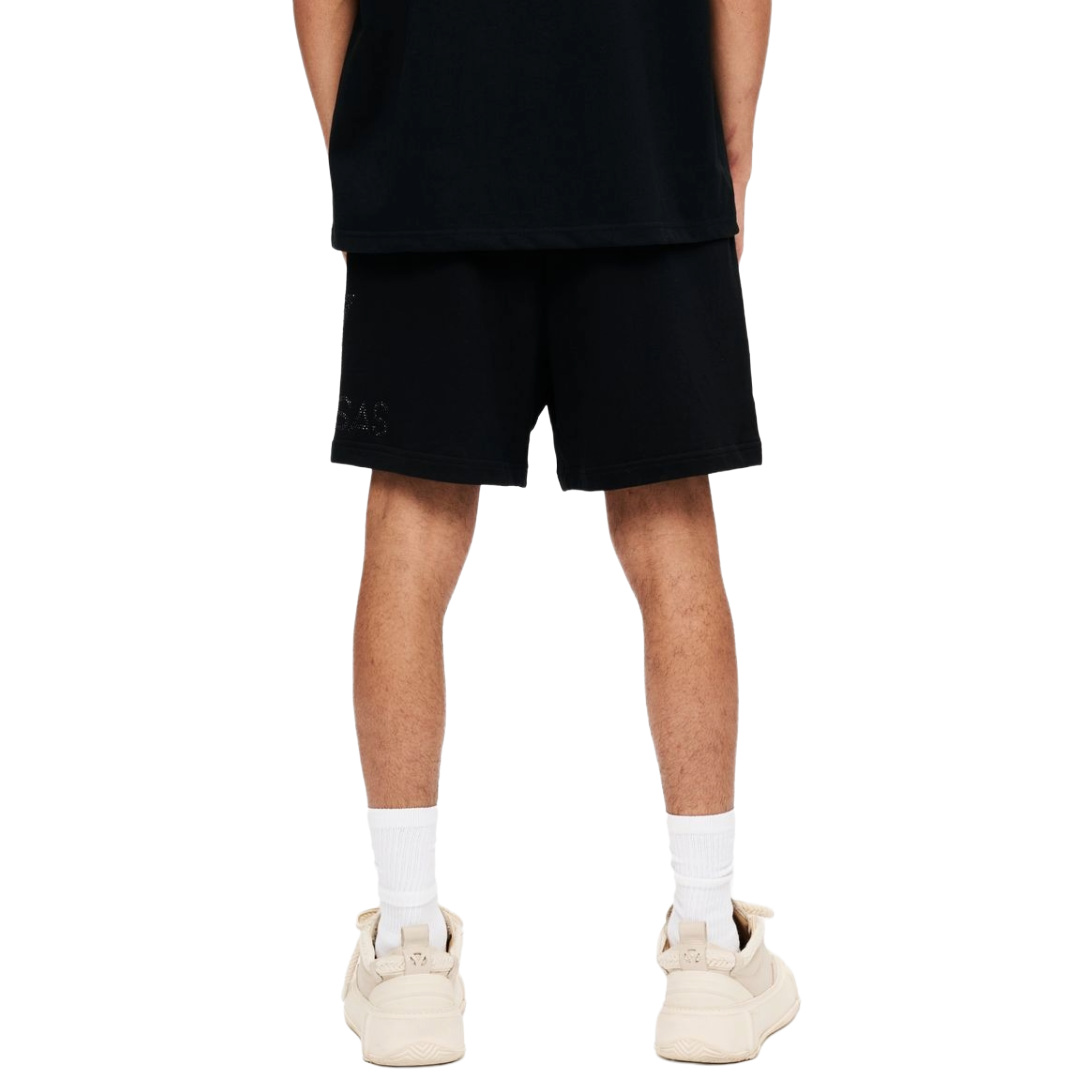 VALABASAS "DUNYA" FLEECE SHORTS - BLACK