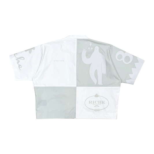 VR 'TRIBAL' SHIRT - WHITE