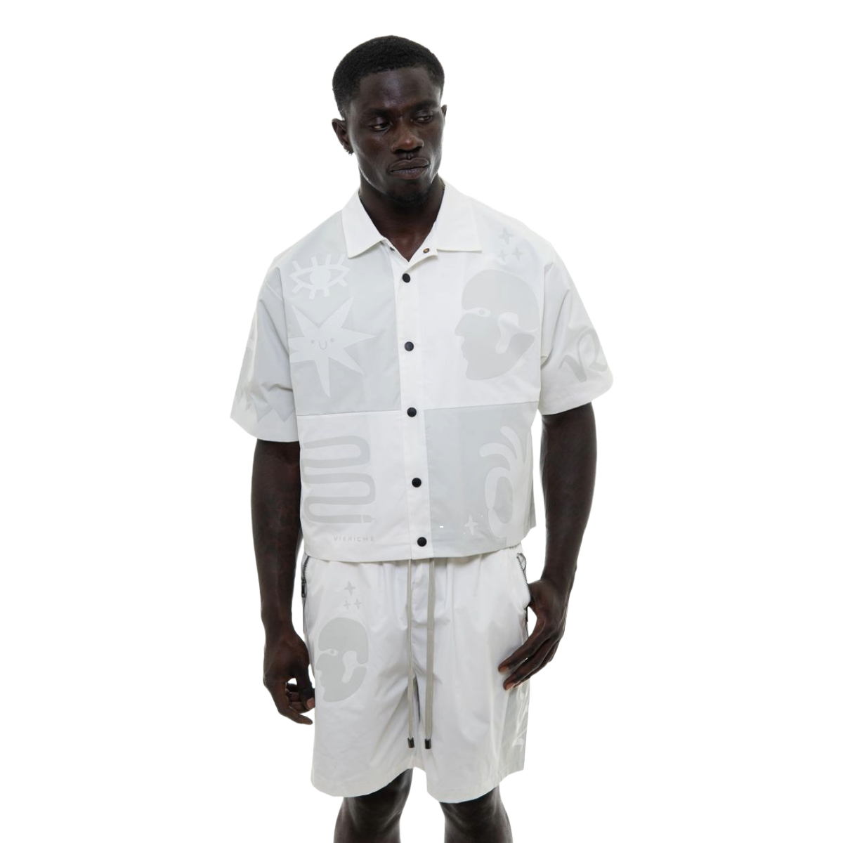 VR 'TRIBAL' SHIRT - WHITE