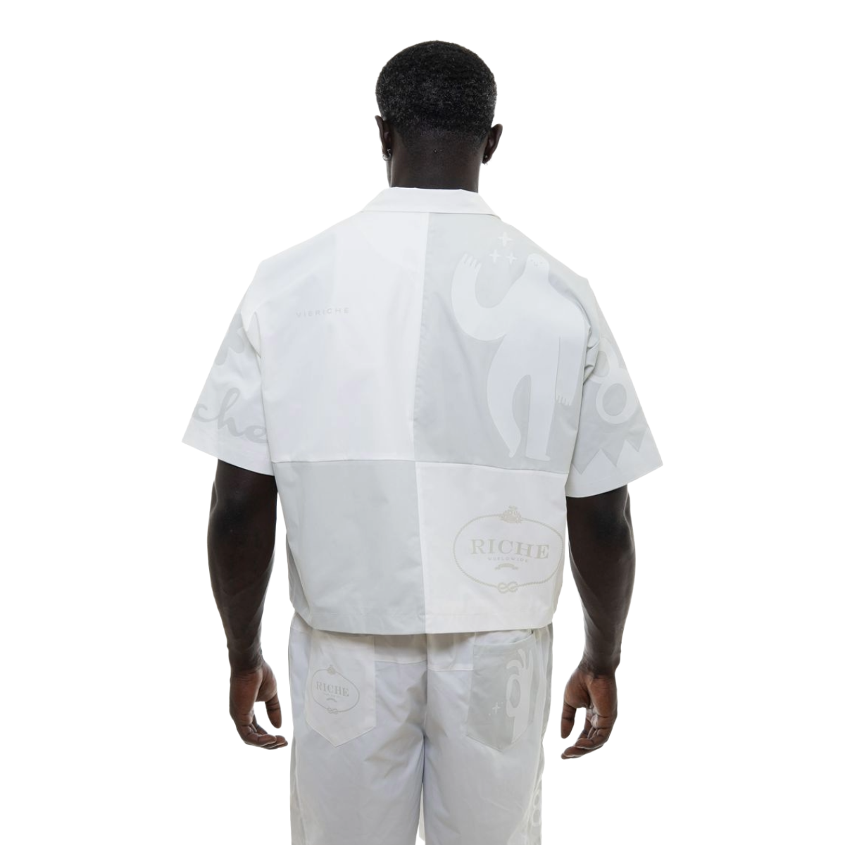 VR 'TRIBAL' SHIRT - WHITE