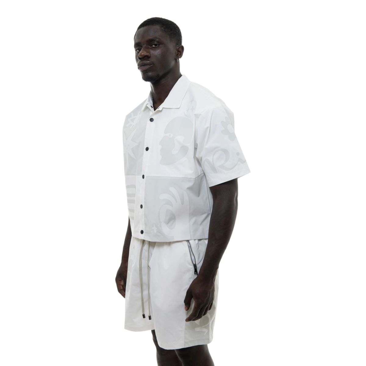 VR 'TRIBAL' SHIRT - WHITE