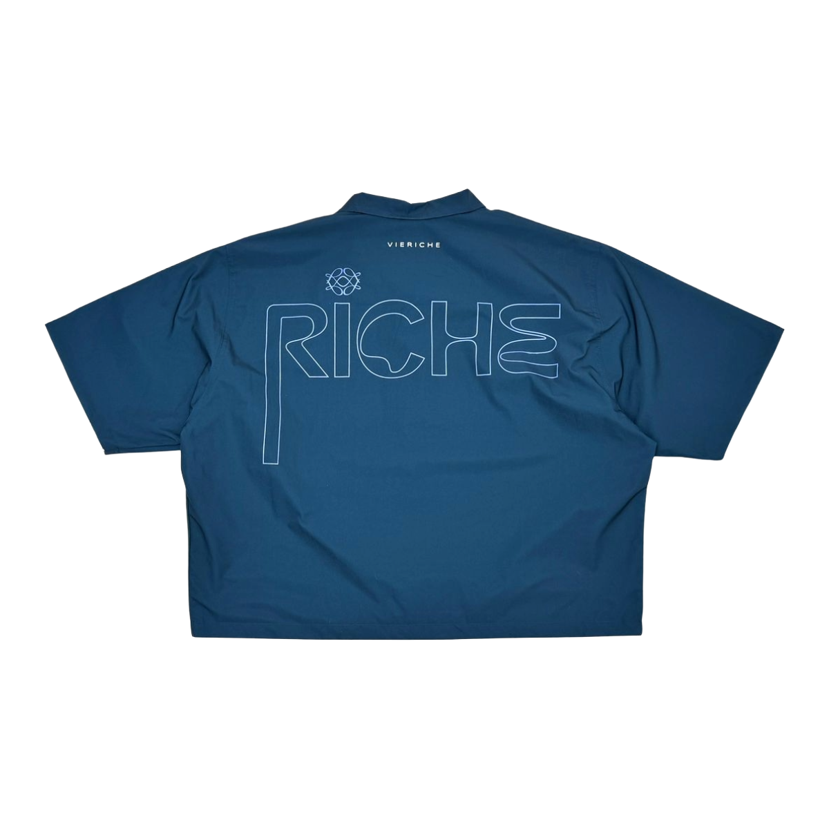 VR REVERSIBLE 'PAISLEY' SHIRT - NAVY