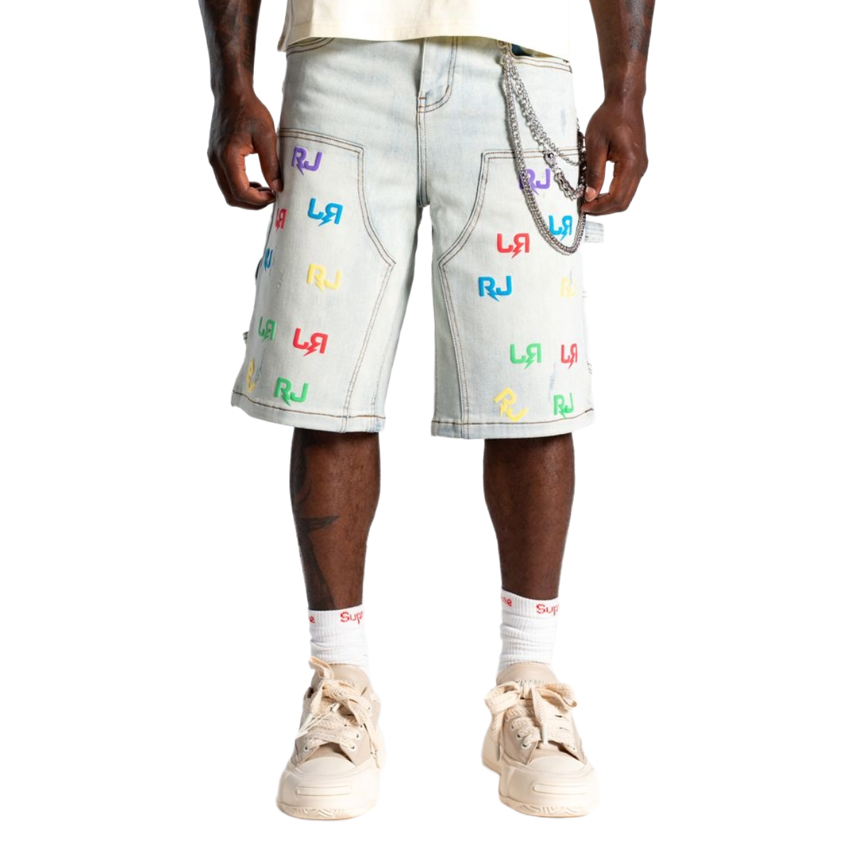 RJ 'MULTI' DENIM SHORTS