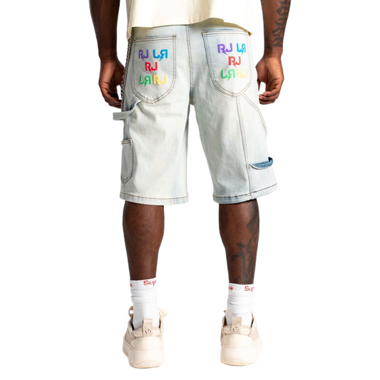 RJ 'MULTI' DENIM SHORTS
