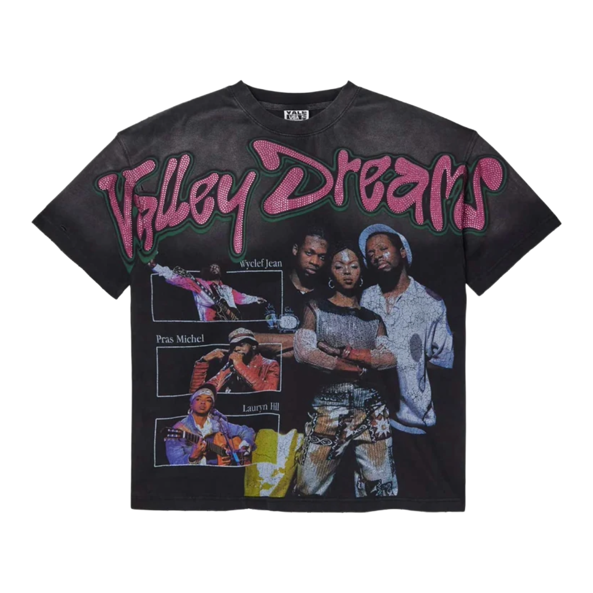 VALE FEVER BLING TEE - BLACK