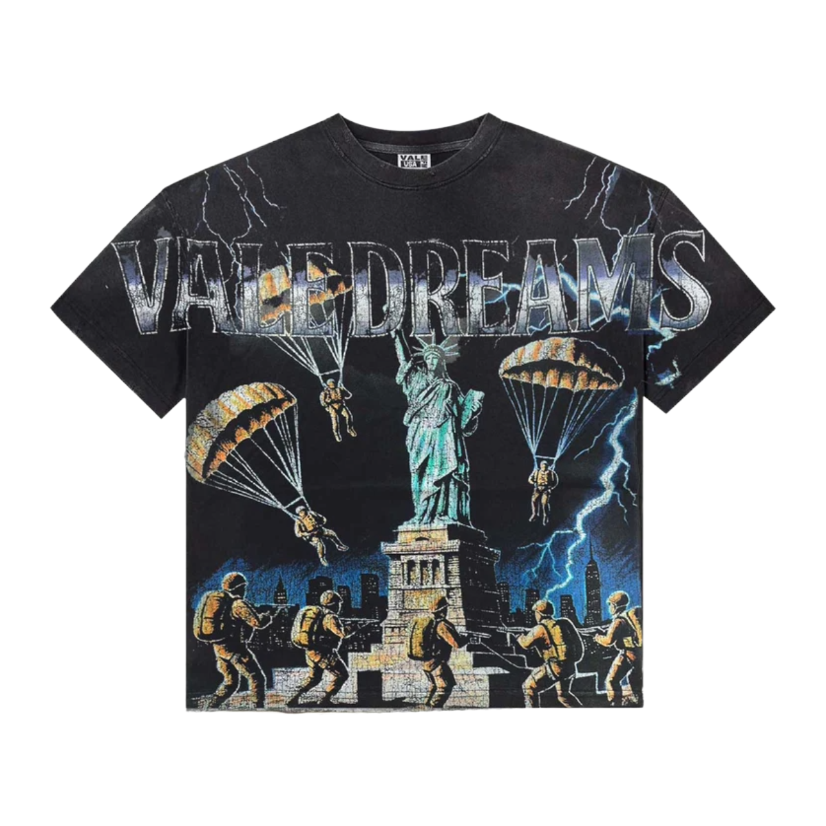 VALE NYC INVASION TEE - BLACK