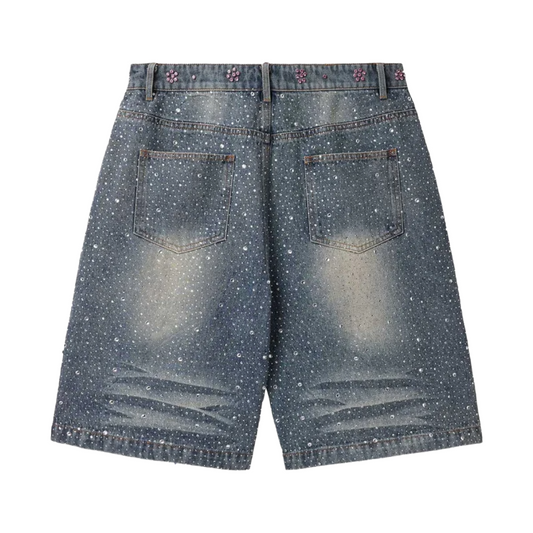 VALE ICE OUT JORTS - BLUE