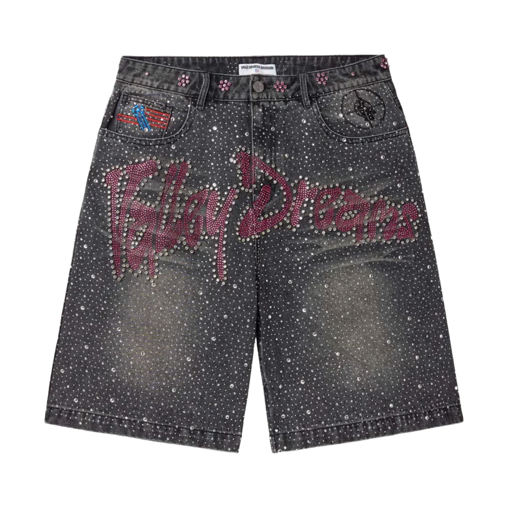 VALE ICE OUT JORTS - BLACK