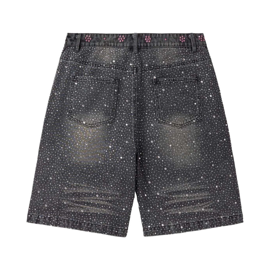 VALE ICE OUT JORTS - BLACK