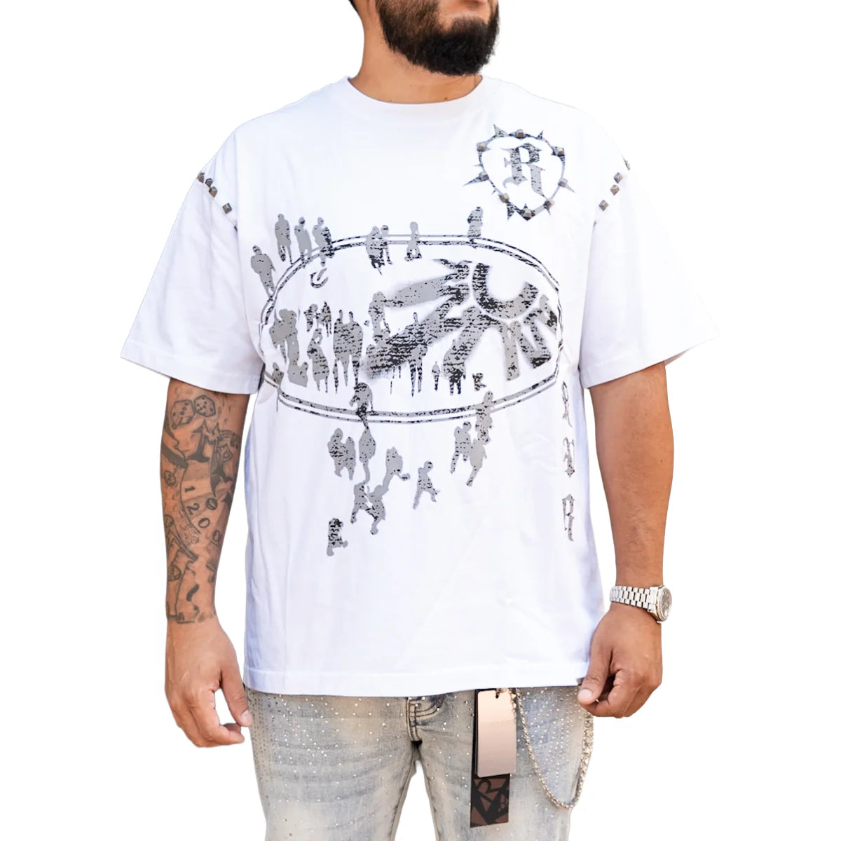 RVR 'SPHERE' SS TEE (WHT)