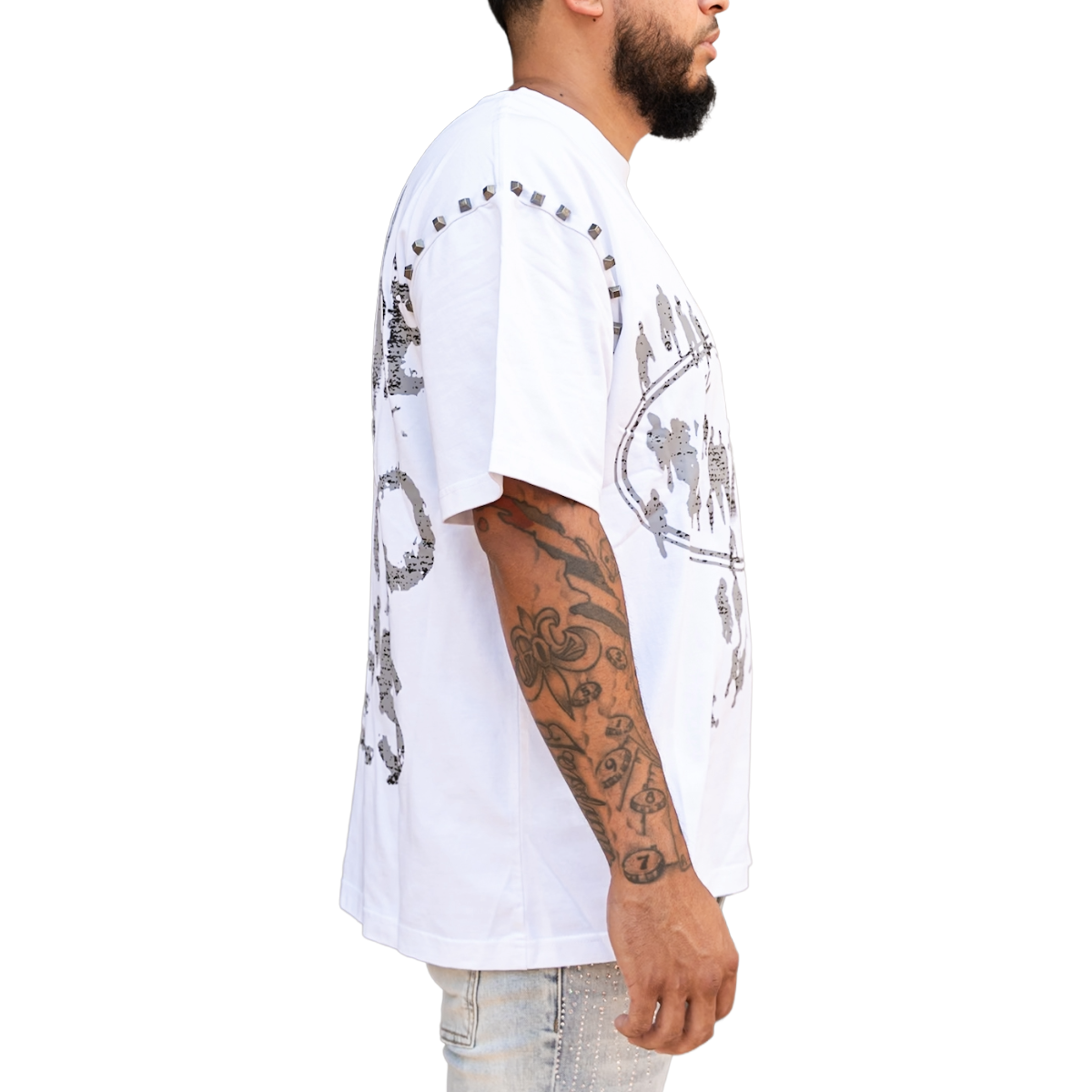 RVR 'SPHERE' TEE - WHITE