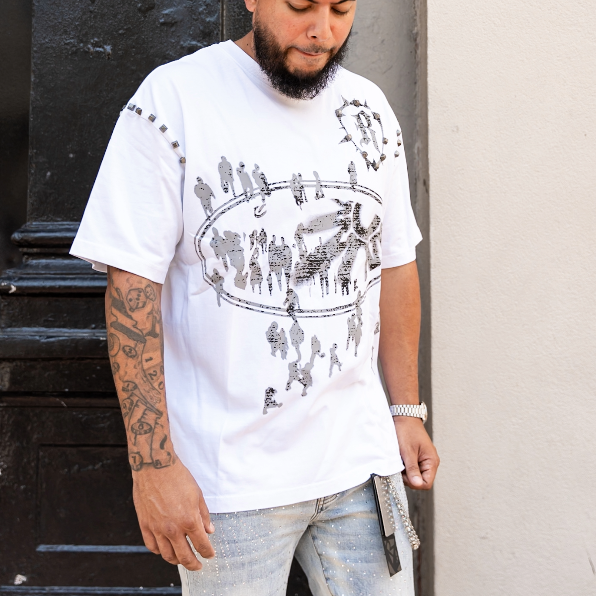RVR 'SPHERE' TEE - WHITE