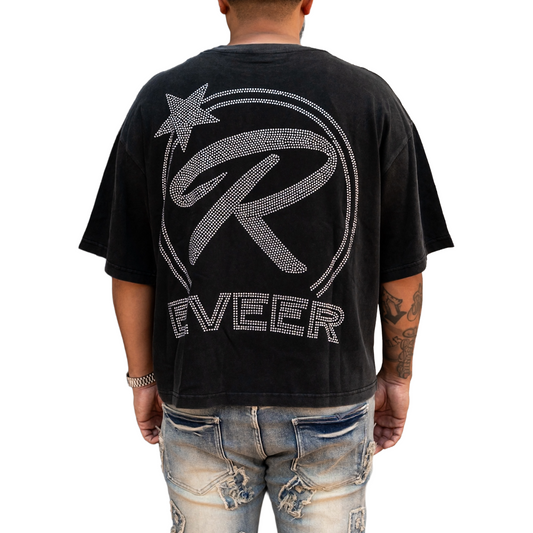 RVR 'COWBOY' TEE - BLACK