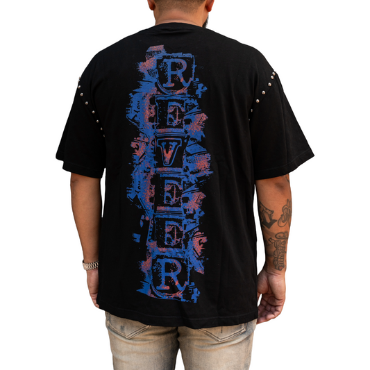 RVR 'ANGEL' TEE - BLACK