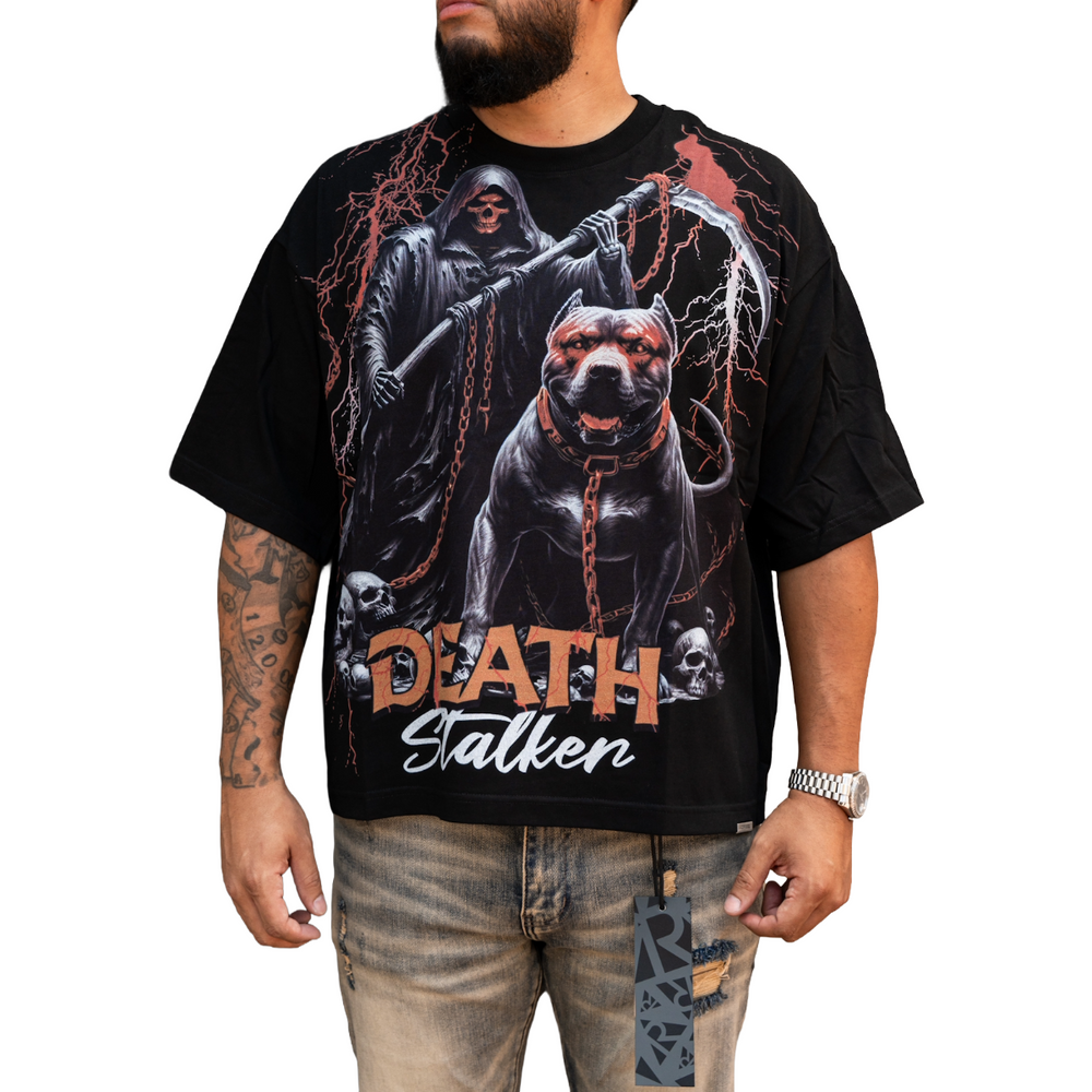 RVR 'ANUBIS' TEE - BLACK