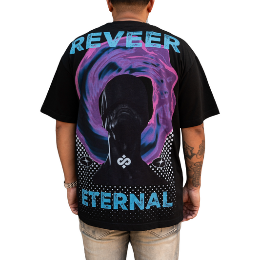 RVR 'ETERNAL' TEE - BLACK