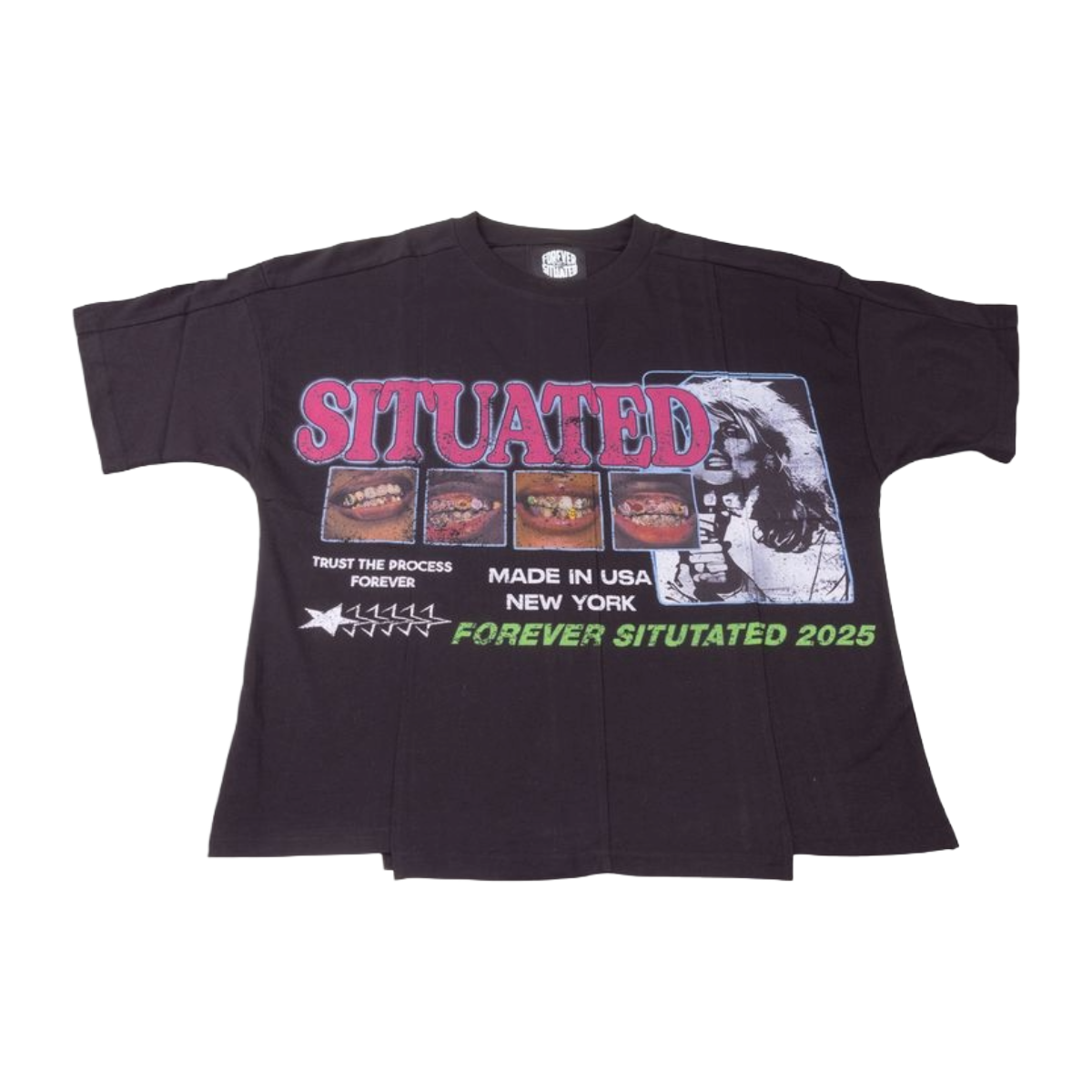 FS GRILL TEE - BLACK