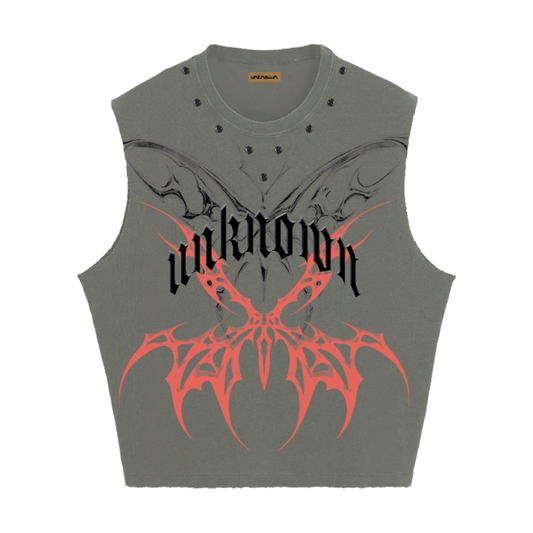 UNKNOWN 'CLAWS' SLEEVELESS - ROCK RIDGE
