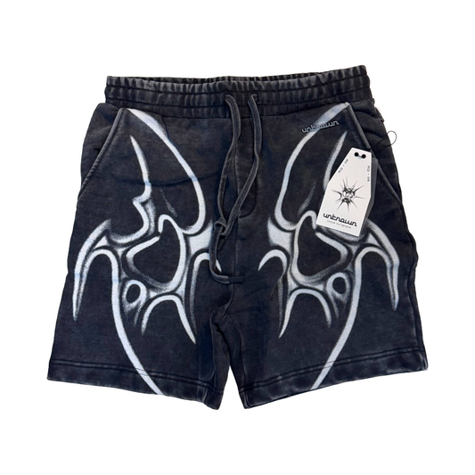 UNKNOWN 'CLAWS' SHORTS - BLACK