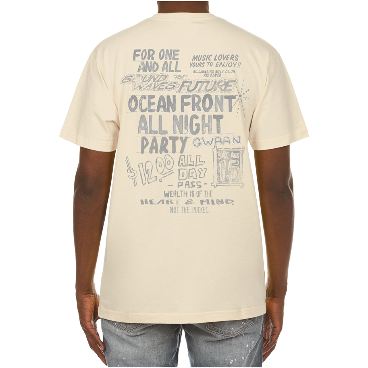 BB PARTAY SS TEE (WINTER WHITE)