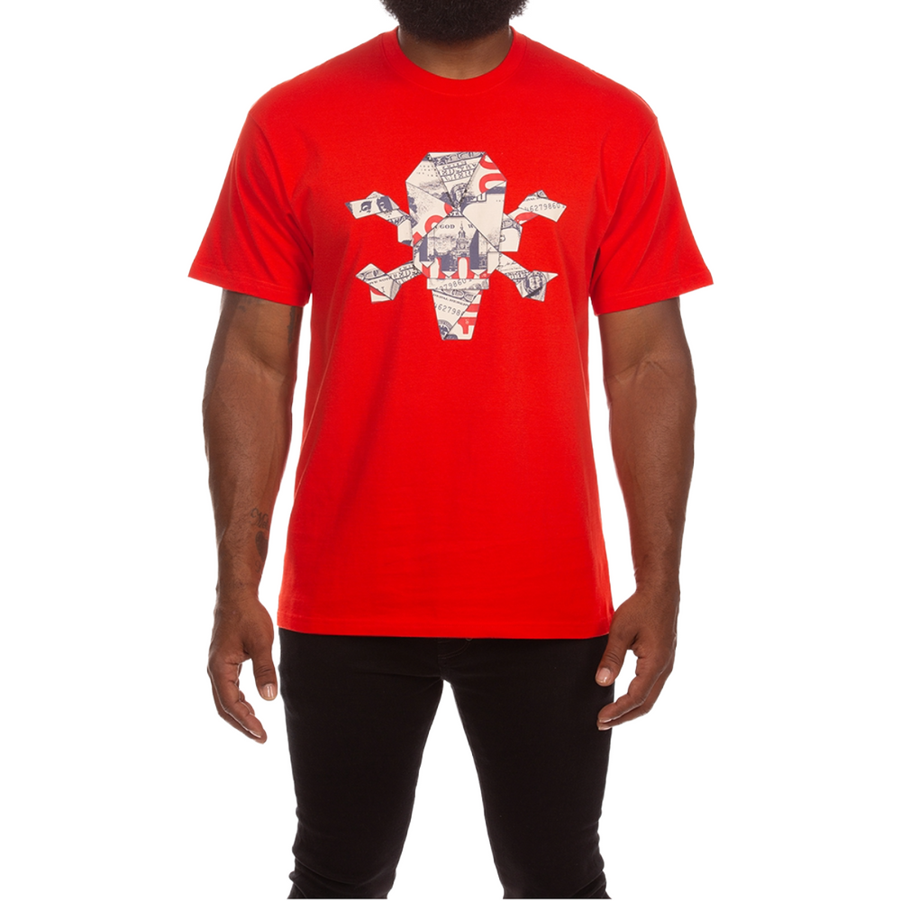IC ORIGAMI SS TEE (RED)