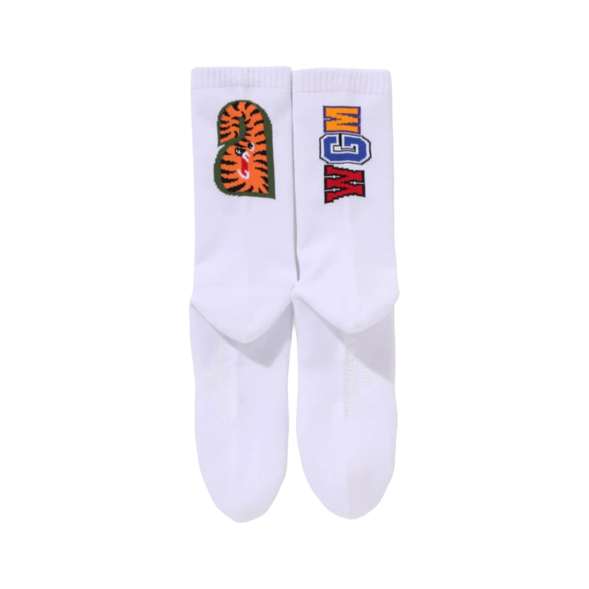BAPE SHARK SOCKS (WHITE)